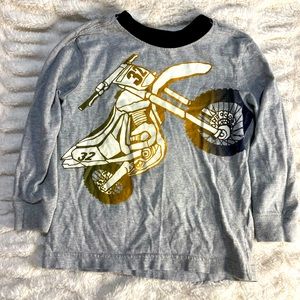 Boys Gymboree Dirtbike Long Sleeved T-Shirt - Size 4
